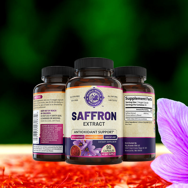 DISCOVER THE POWER OF SAFFRON EXTRACT FOR A BETTER YOU