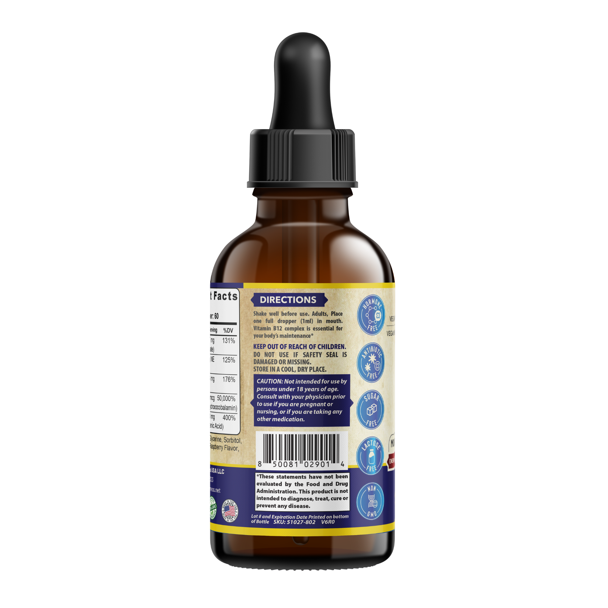 Vitamin B-12 Complex Liquid Drops