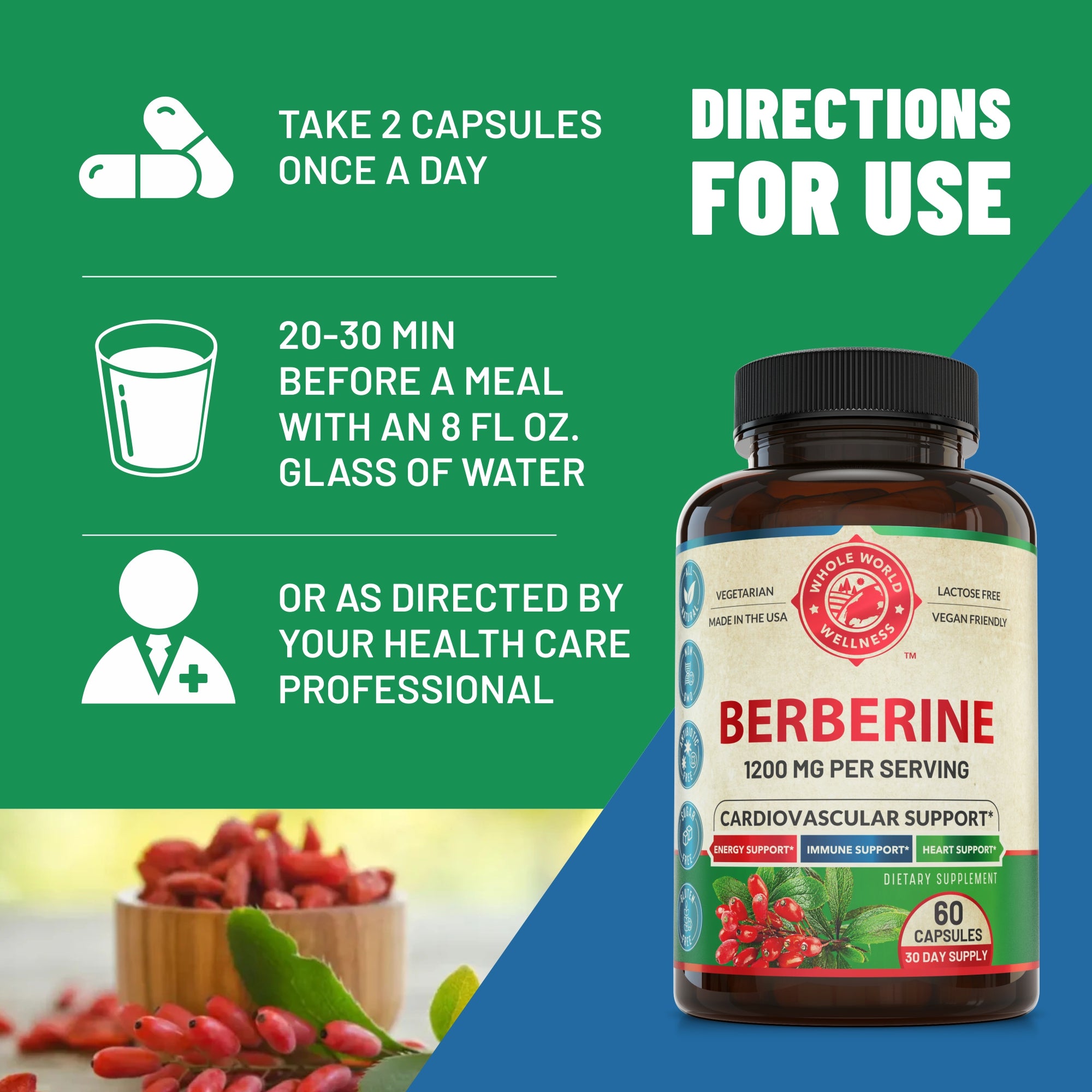 Premium Berberine Supplement