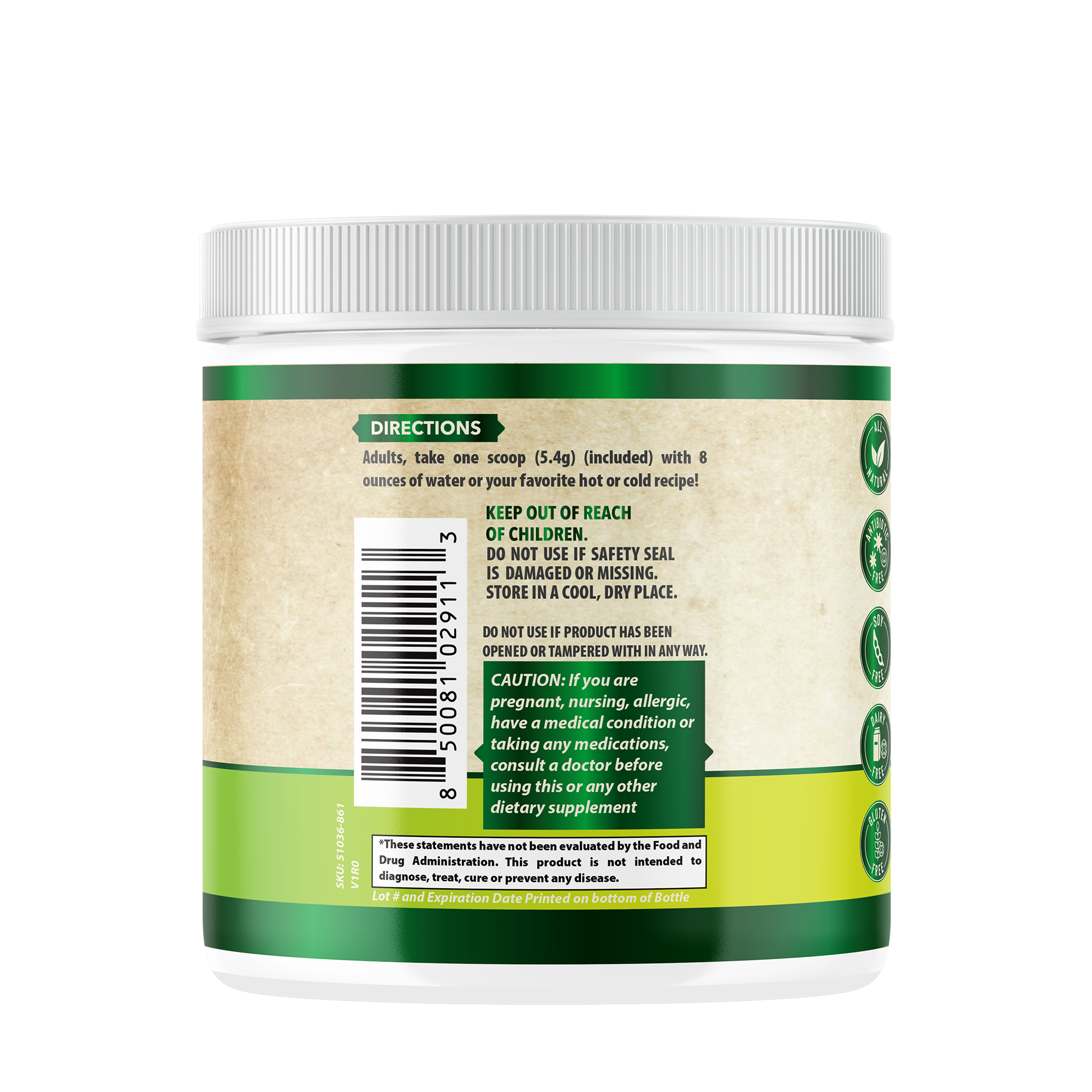 Organic Super Greens Powder