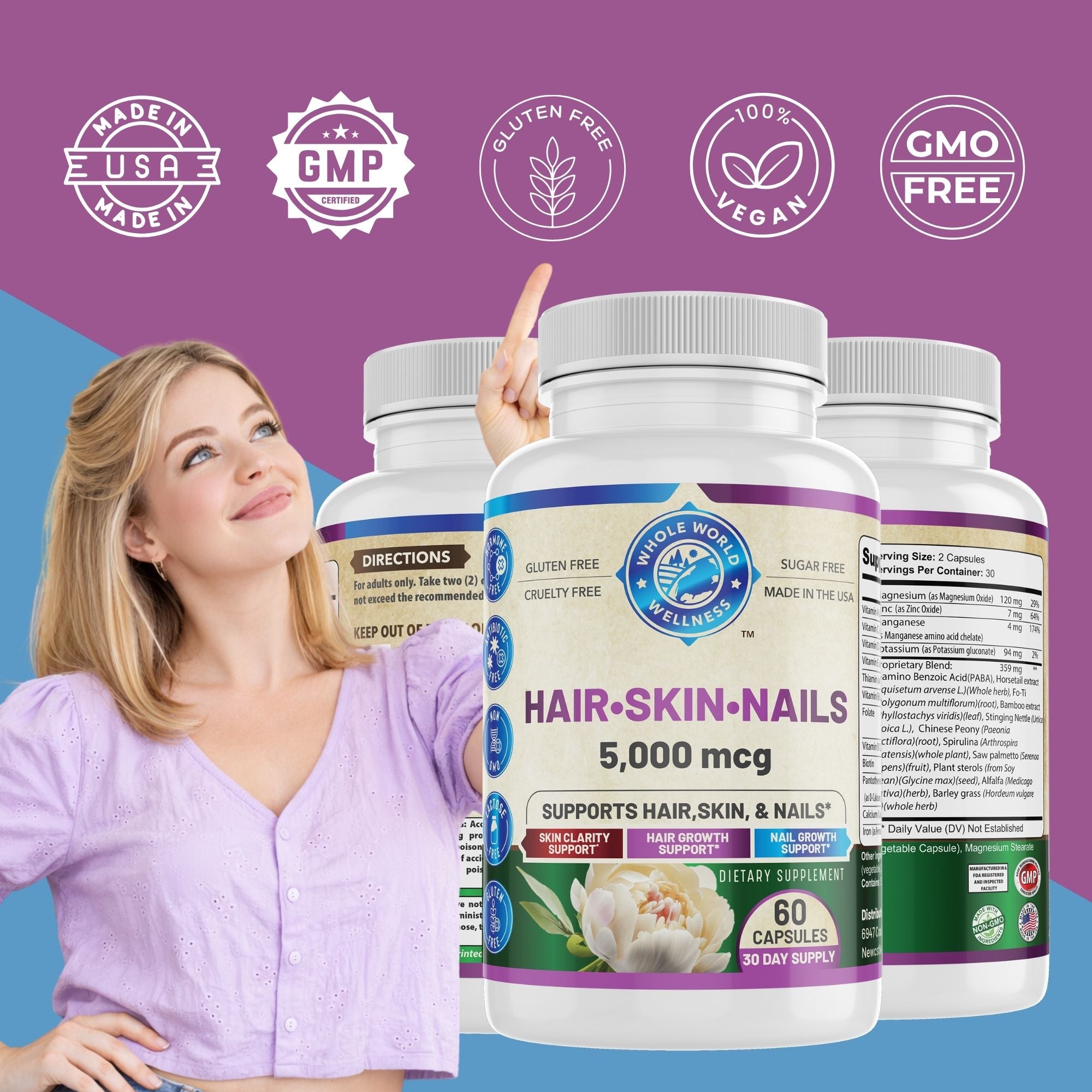 Hair Skin & Nails Formula
