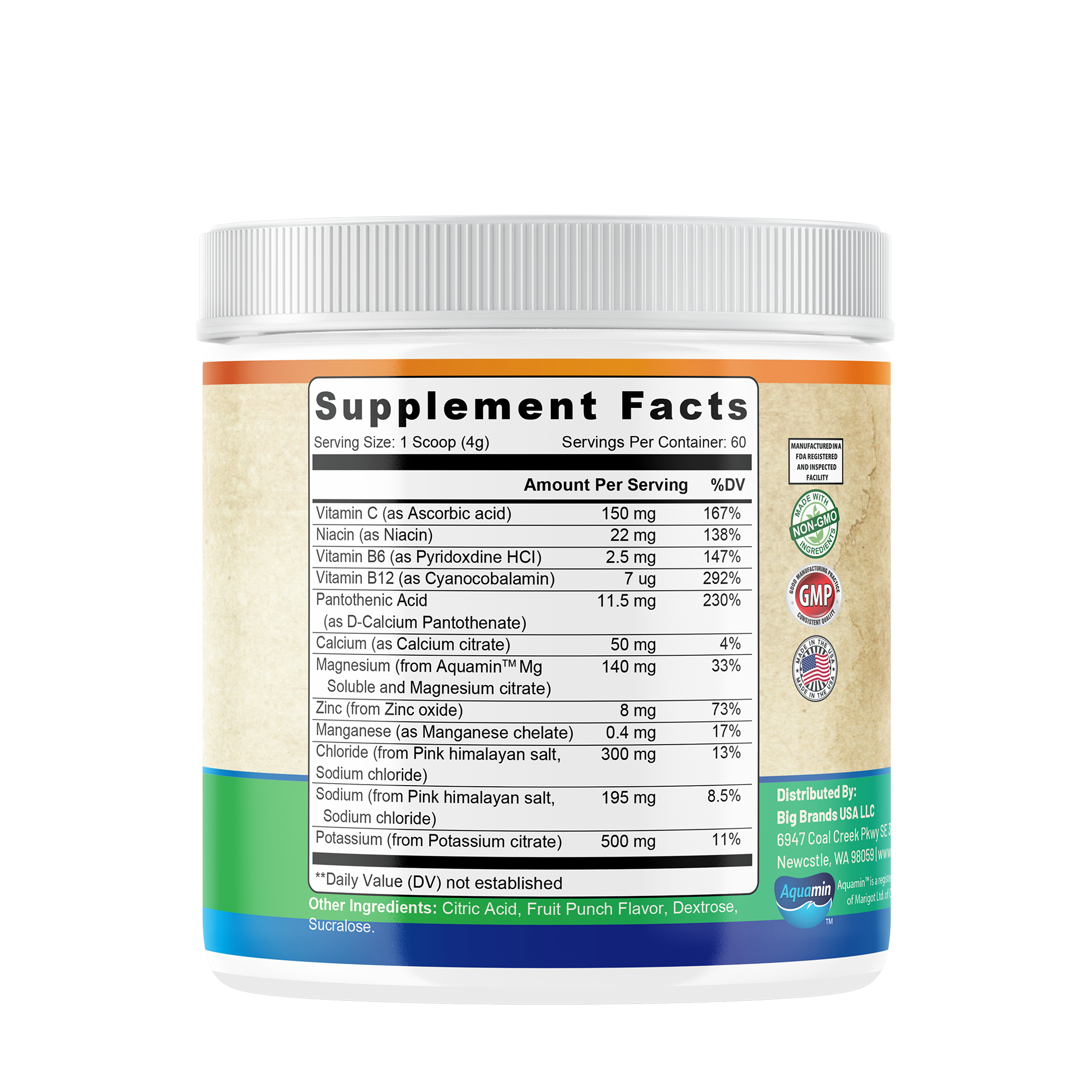 Hydration Electrolyte Powder