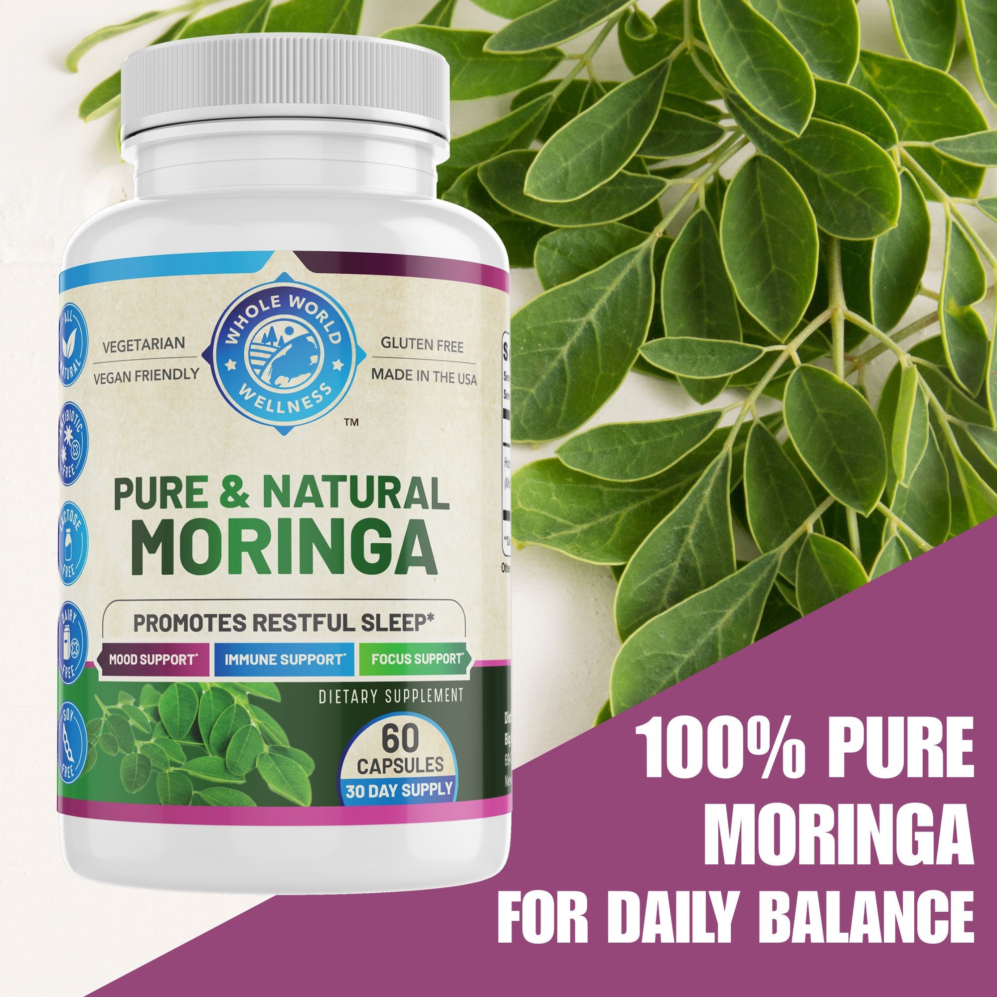 Pure Moringa Leaf