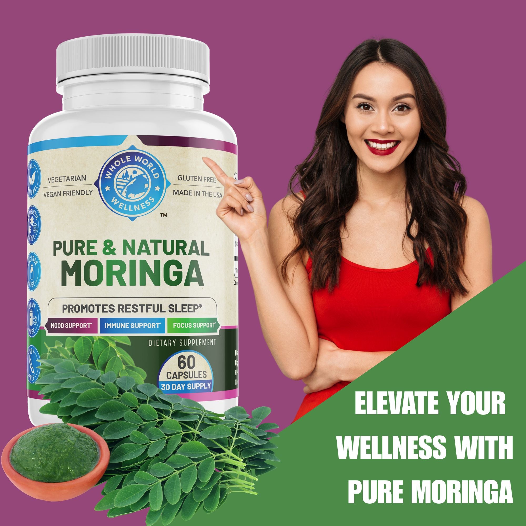 Pure Moringa Leaf