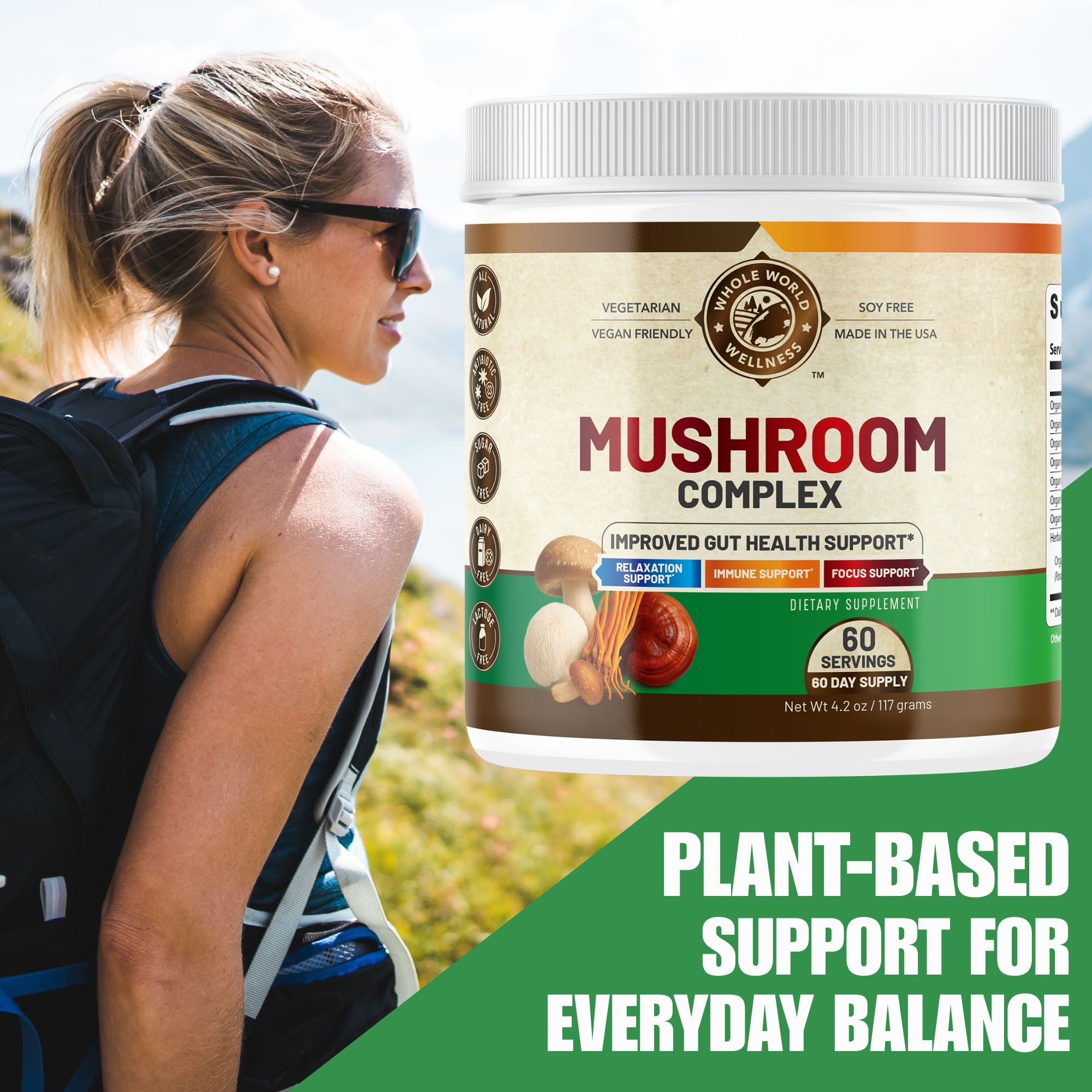 Organic Mushroom Complex Powder