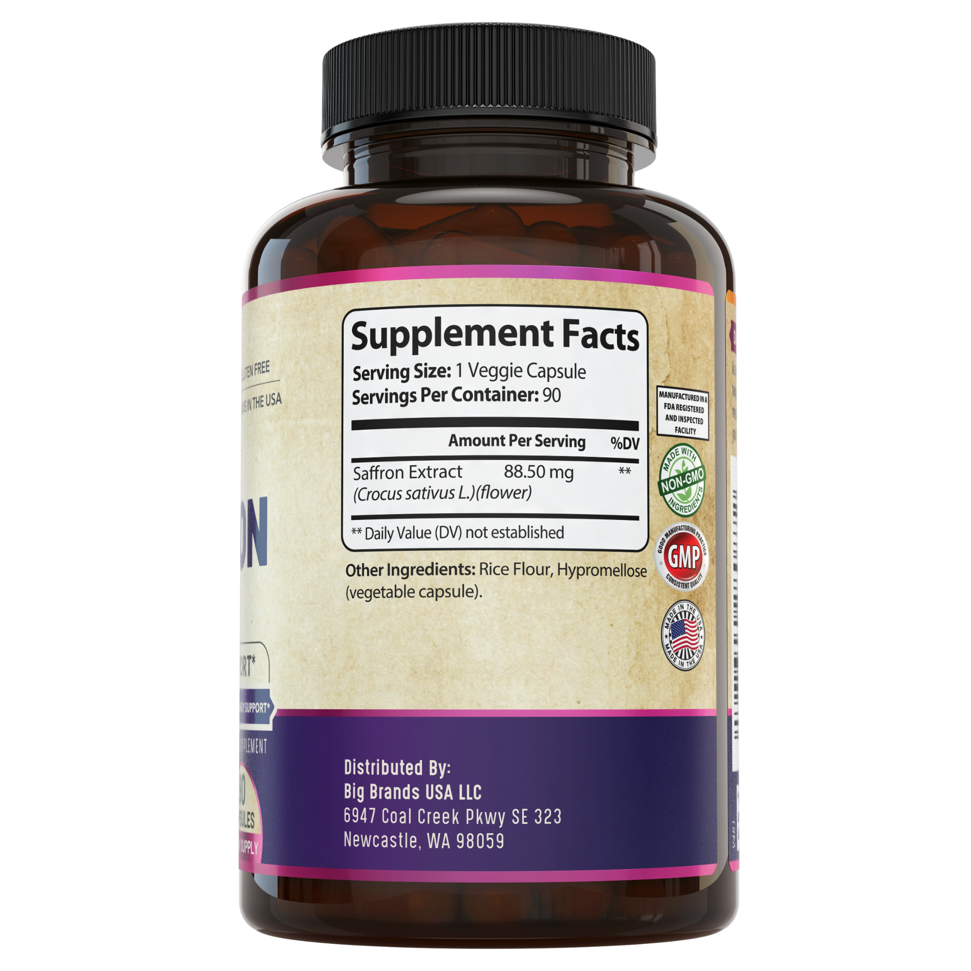 Pure Saffron Supplement