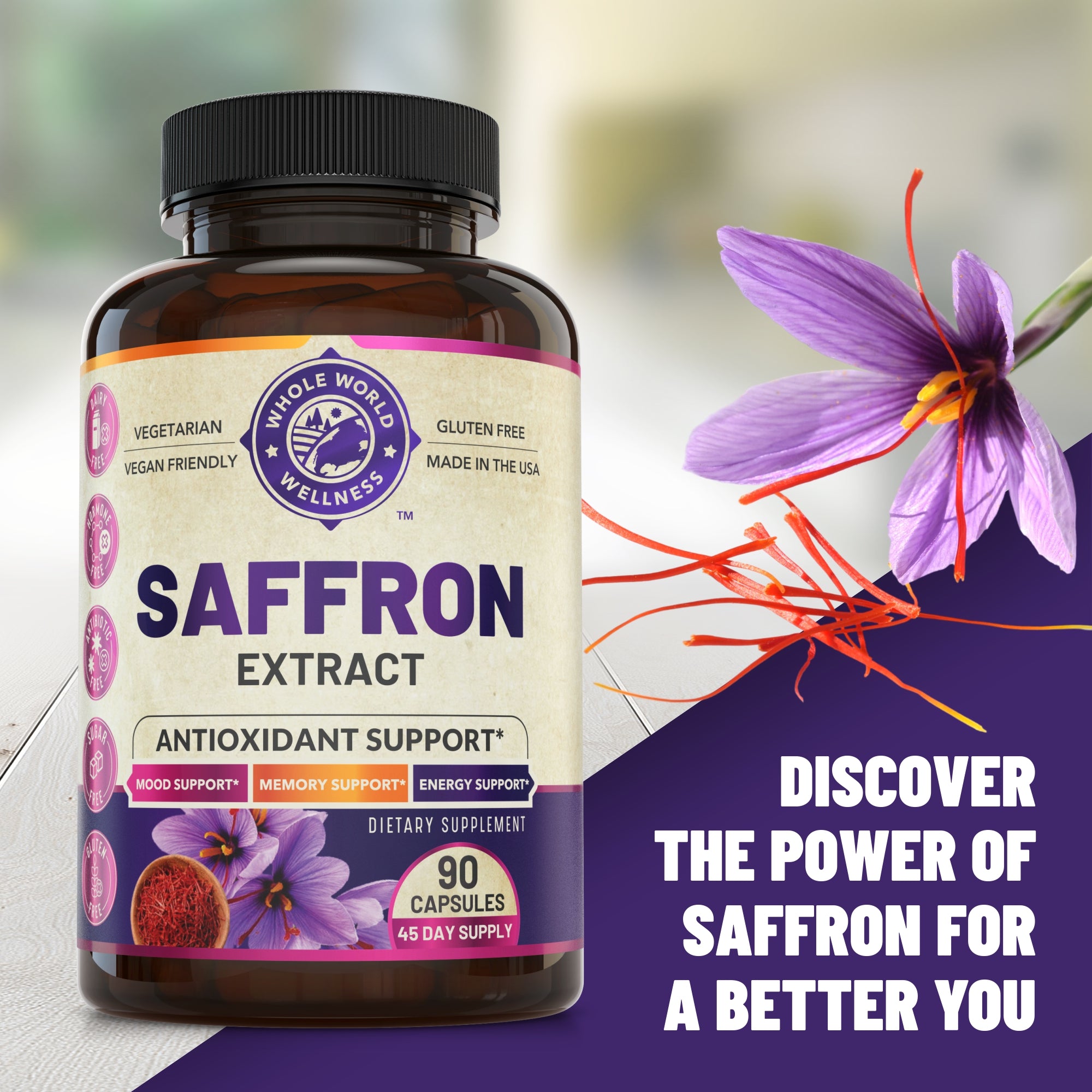 Pure Saffron Supplement