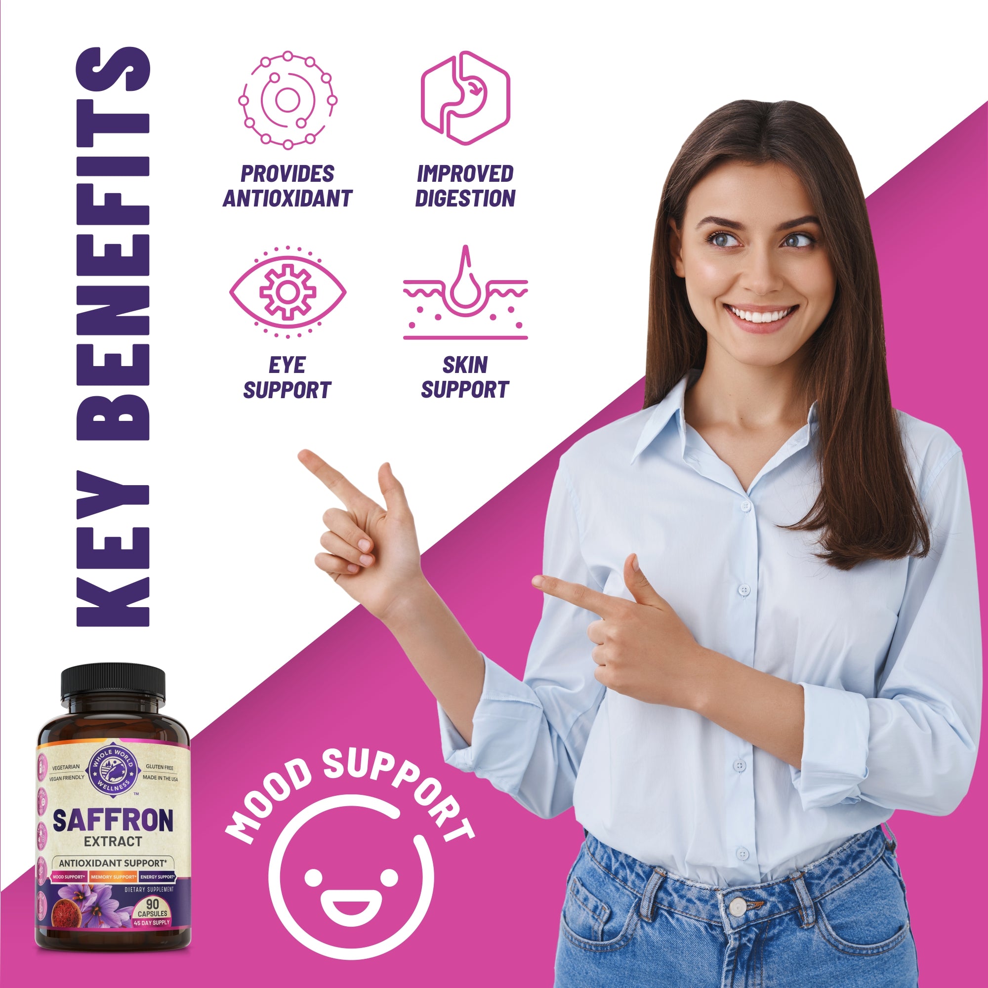 Pure Saffron Supplement