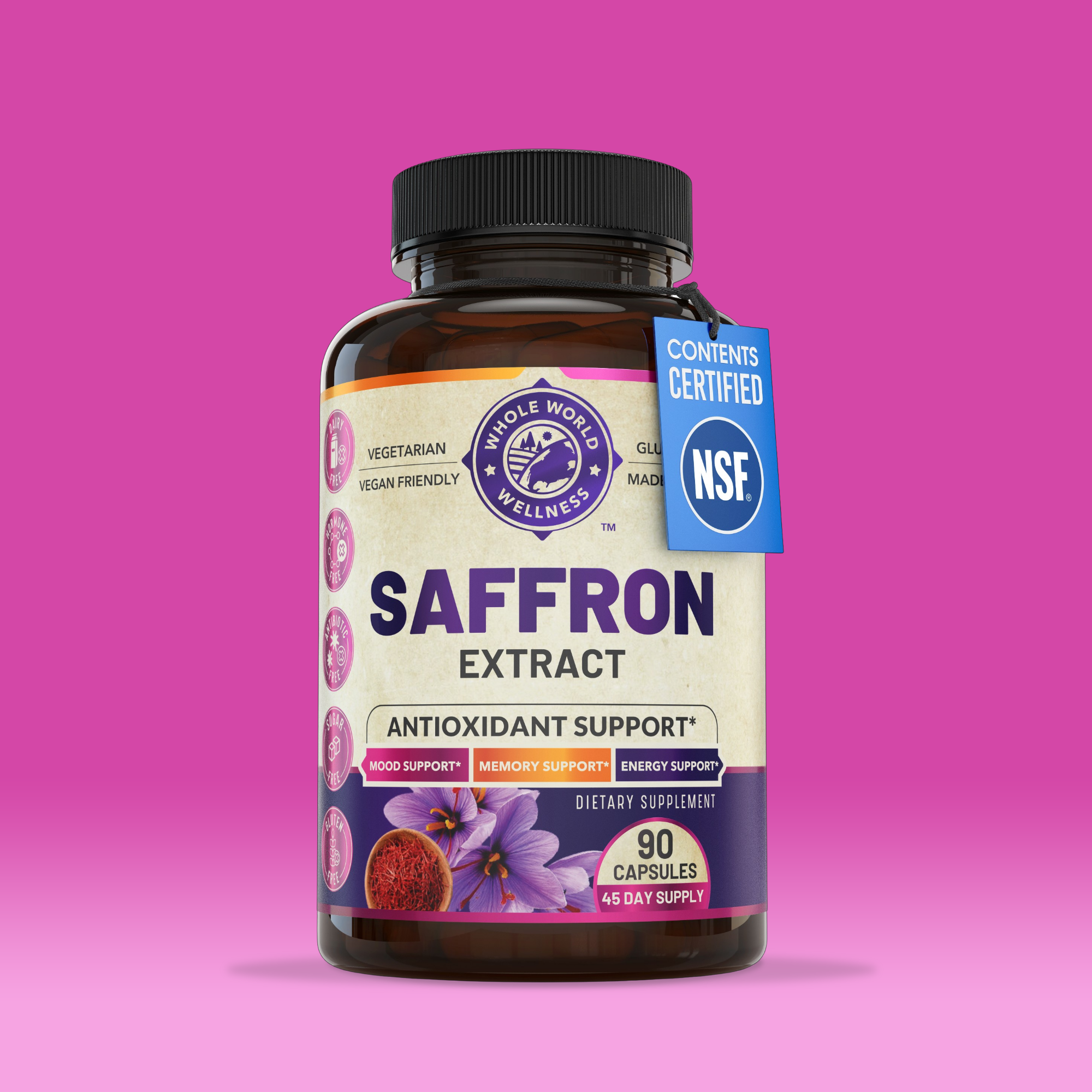 Pure Saffron Supplement