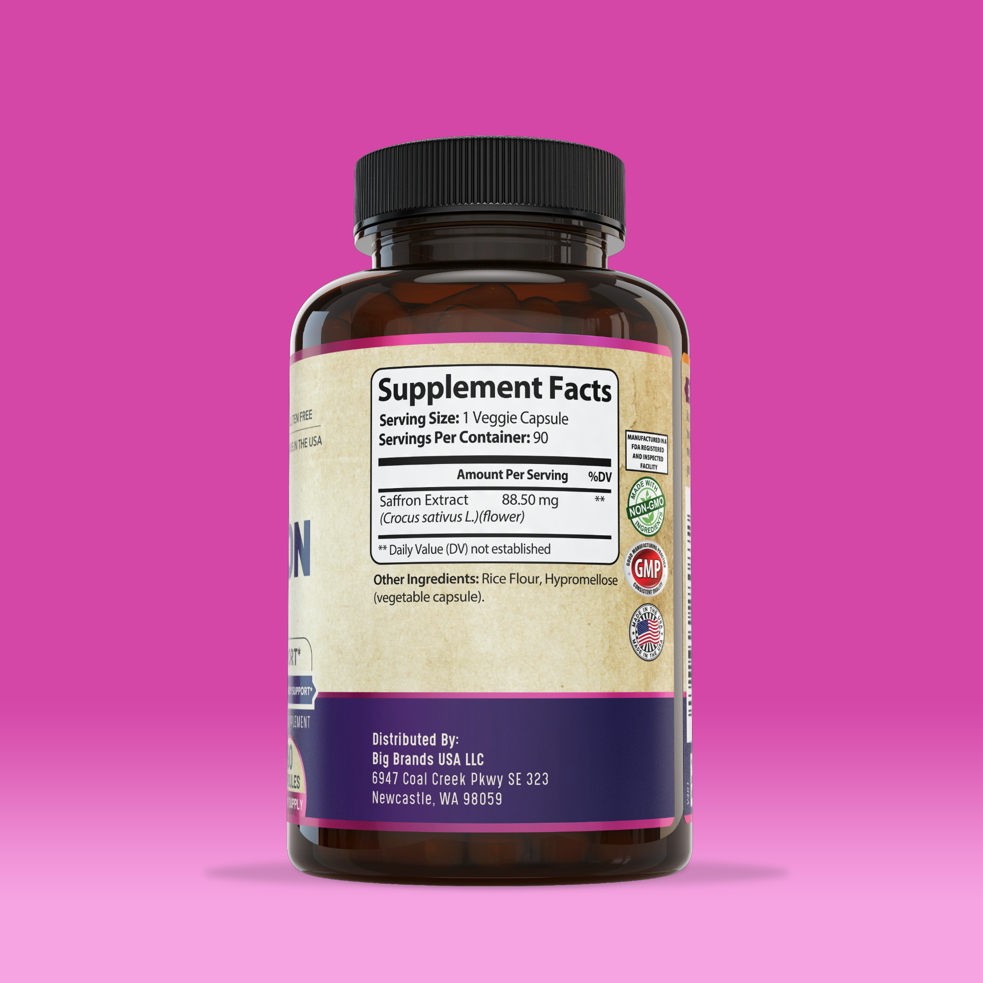 Pure Saffron Supplement