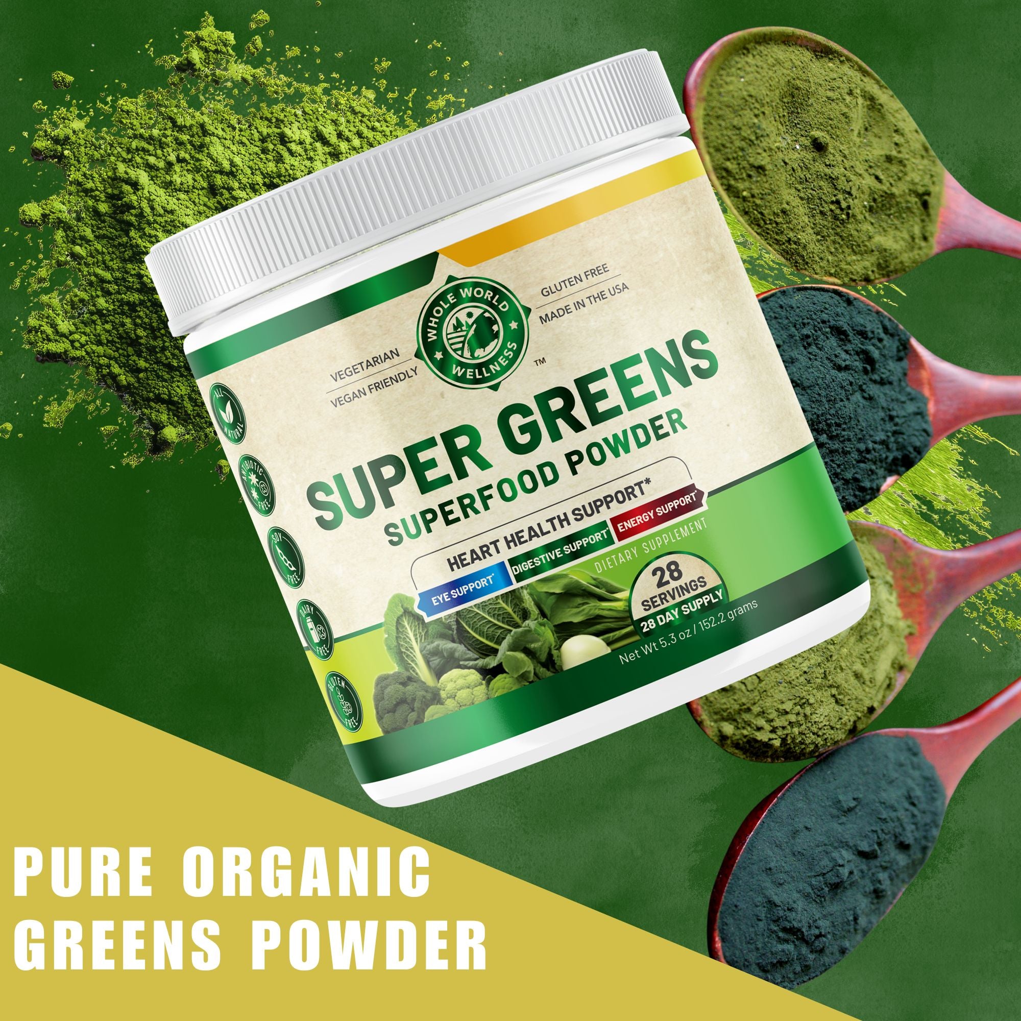 Organic Super Greens Powder