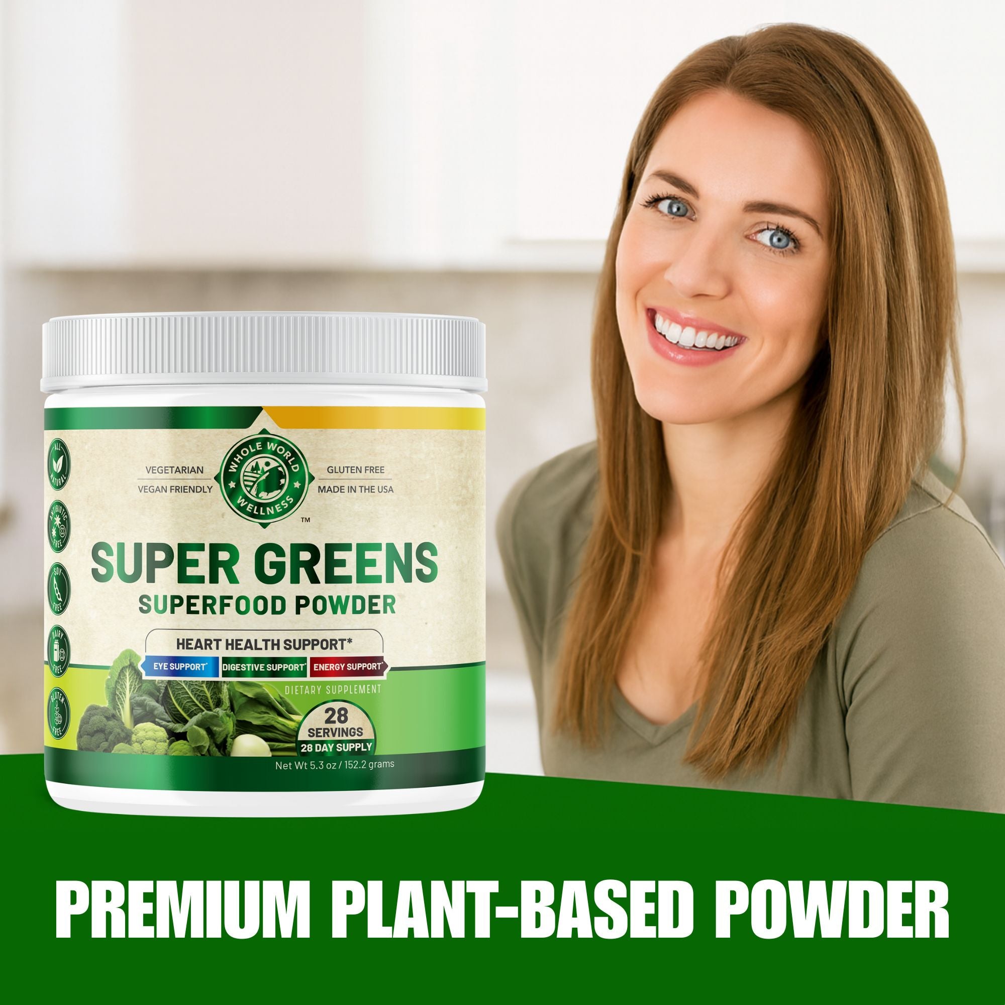 Organic Super Greens Powder